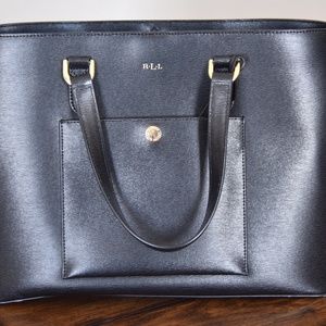 Lauren Ralph Lauren Satchel with Dust Bag